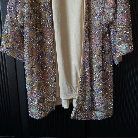 By Together Multicolor Sequin Cardigan - Picture 7 of 14